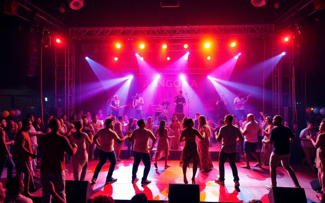 Festival de música e dança kizomba (imagem ilustrativa).